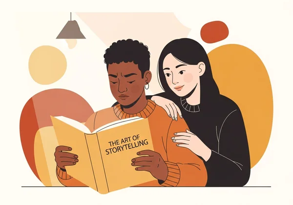 Couple appreciating unique strengths in relationship