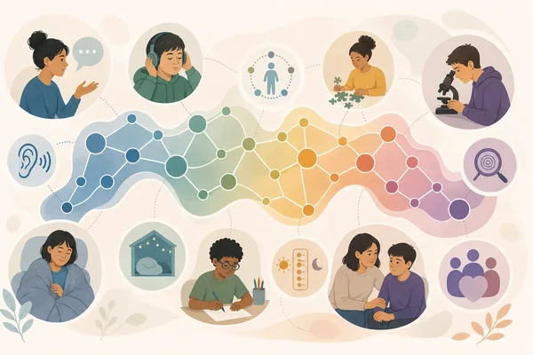 Autism spectrum meaning map