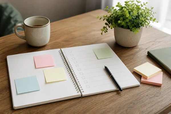 Support plan checklist