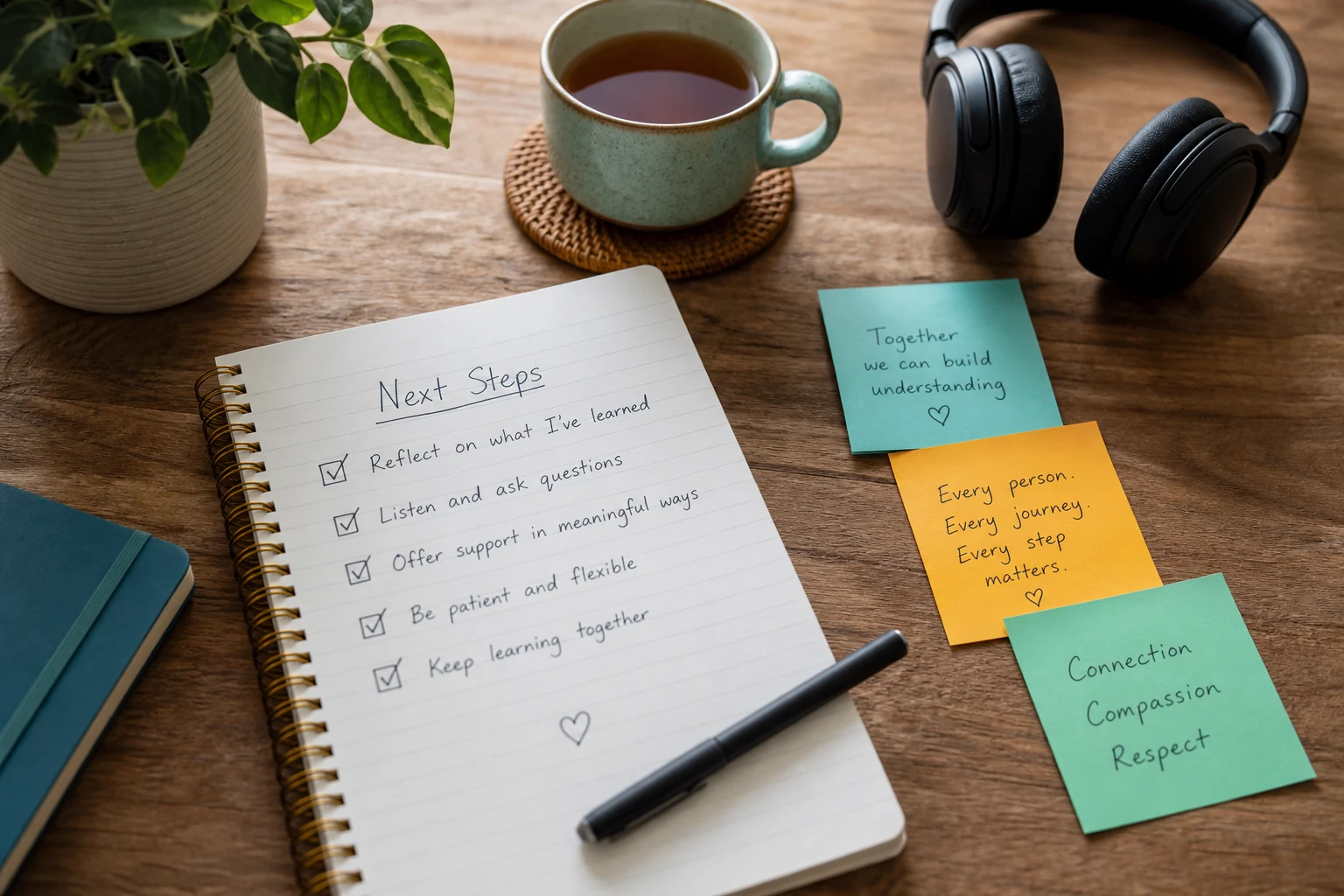 Calm autism next steps checklist